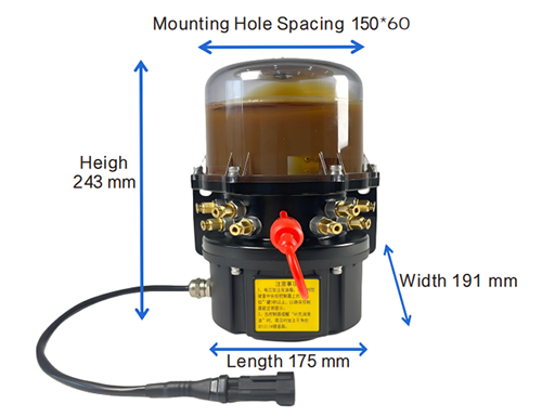 HB-QC13 Multi-Linie Schmierkolbenpumpe